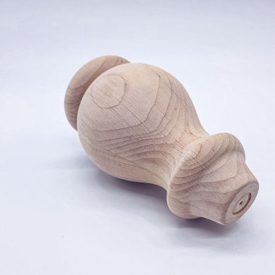 Мебельные ножки деревянные с Ольхи | Комплект из 4 шт | Высота - 100 мм Диаметр - 56 мм