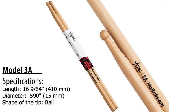 Drumsticks Bundle "StarSticks" 5,10,15 Paar