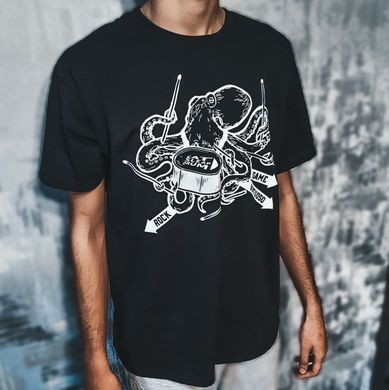 Drummer T-shirt "Drummer Octopus"