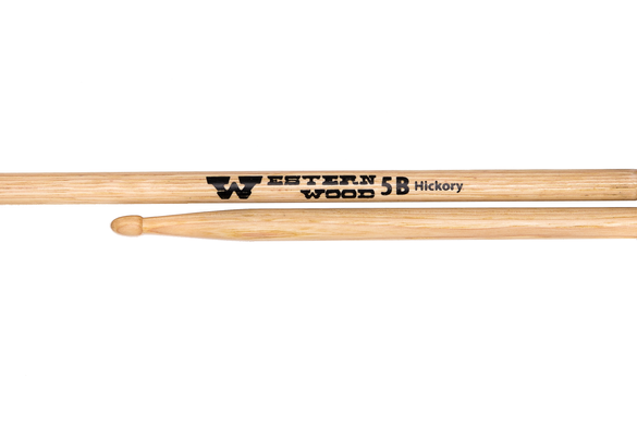Барабанні палички Western Wood Hickory 5B