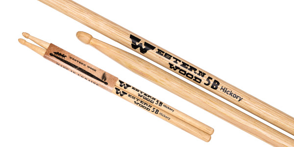 Drumsticks Western Wood Hickory 5B