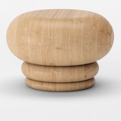Меблеві ніжки дерев'яні з вільхи | Комплект з 4 шт | Висота - 60 мм Товщина - 90 мм