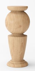 Меблеві ніжки дерев'яні з вільхи | Комплект з 4 шт | Висота - 200 мм Товщина - 85 мм
